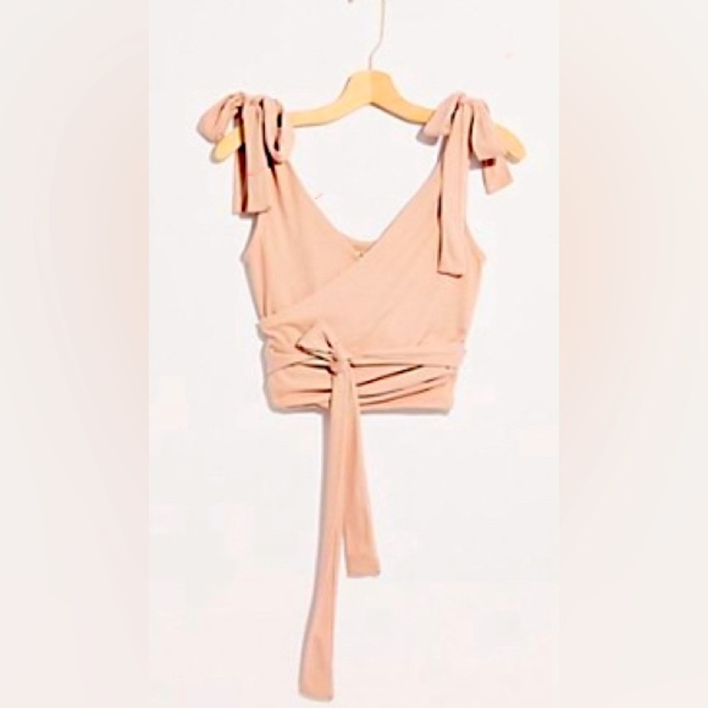 Free People wrap tank. New with tags.